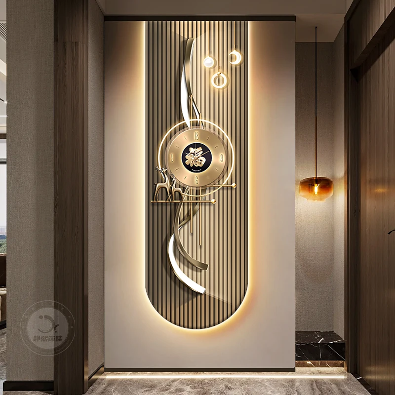 Luxury Lifestyle Aesthetic - Relógio de Parede Estético e Fofo,