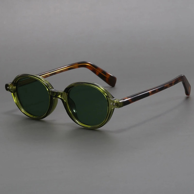 Luxury Lifestyle Men - Óculos de sol ovais pequenos e
