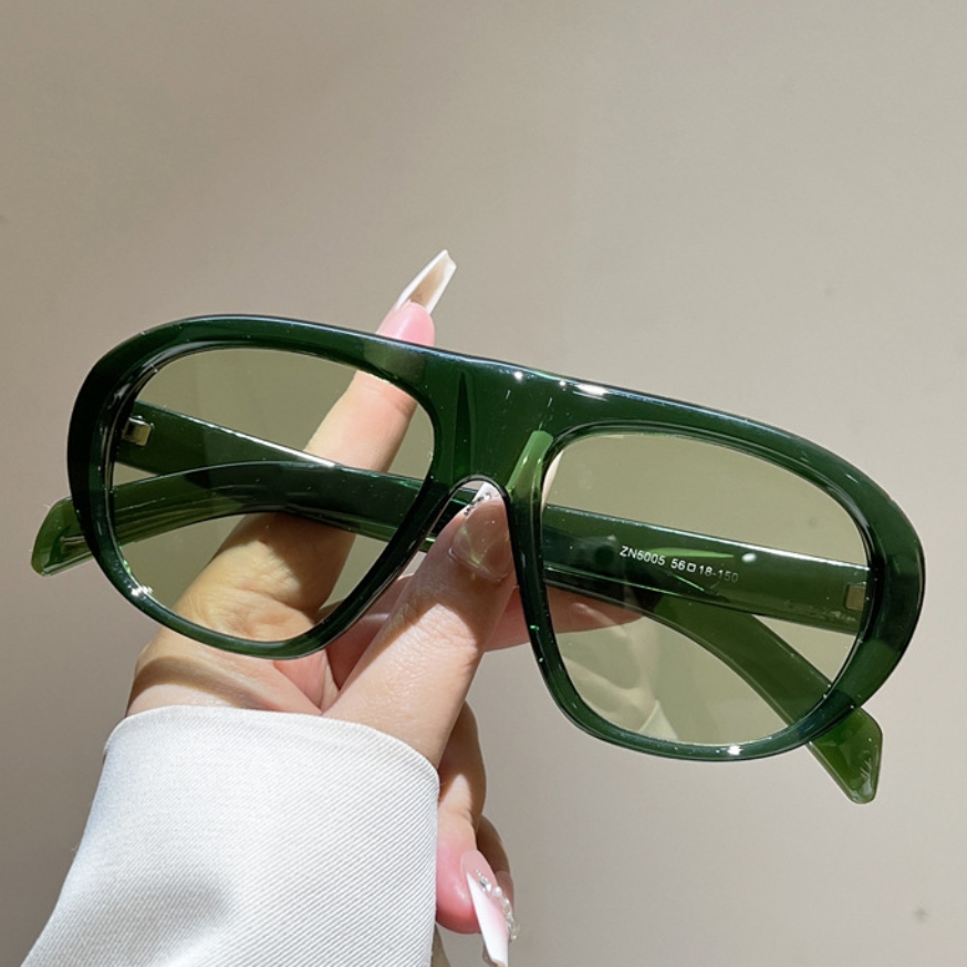 Luxury Lifestyle Men - Novos Óculos de Sol Oversized Estilo