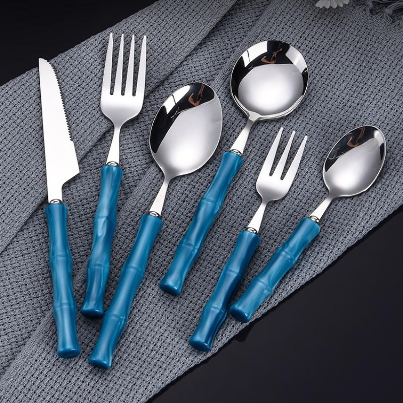Conjunto de Talheres de Aço In - Bamboo Cutlery Set avaliação e preço