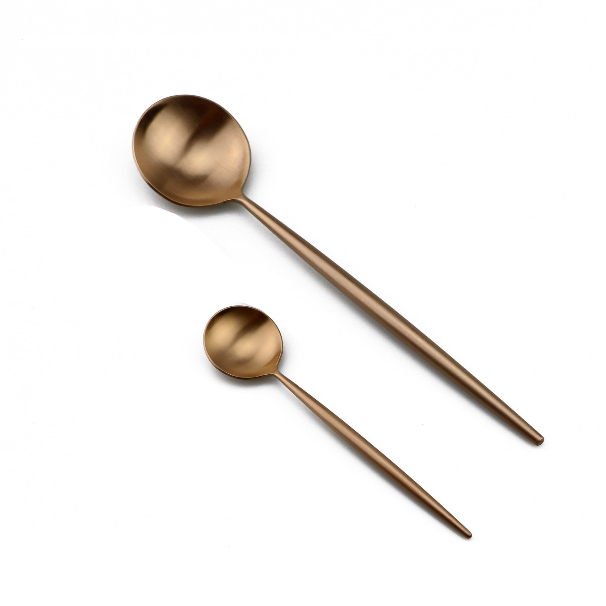 Rose Gold Talheres Set para ca - Gold Plated Cutlery avaliação e preço