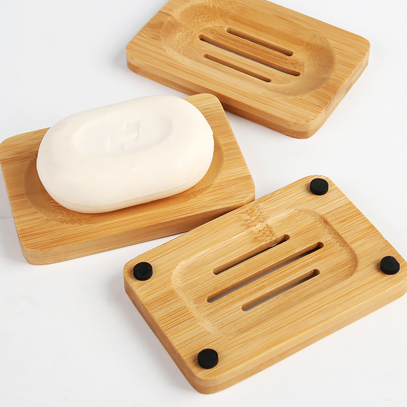 1 pc saboneteira de madeira de - Bamboo Cutlery Set avaliação e preço