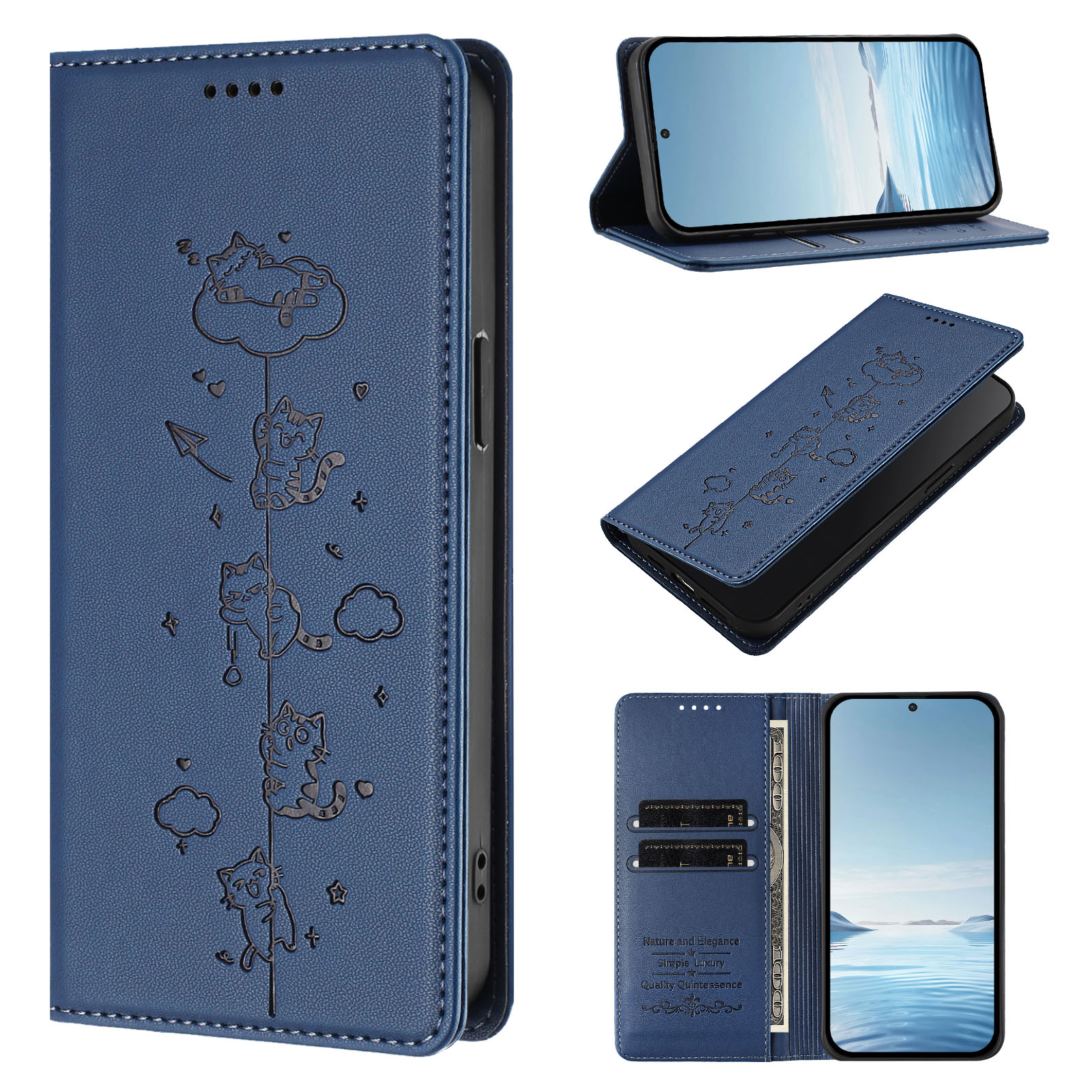 Capa de Telefone de Couro Luxu - Huawei Pura 70 avaliação e preço