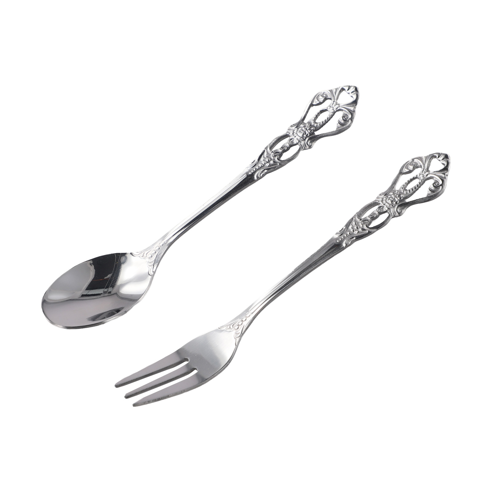 1 Par de Talheres Vintage Dour - Gold Plated Cutlery avaliação e preço