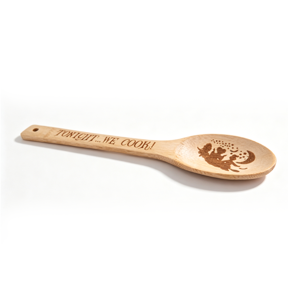 Colheres de Bambu Gravadas com - Bamboo Cutlery Set avaliação e preço