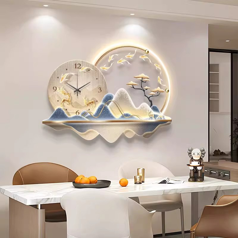 Relógio de Parede LED Artístic - Luxury Lifestyle Aesthetic avaliação e preço