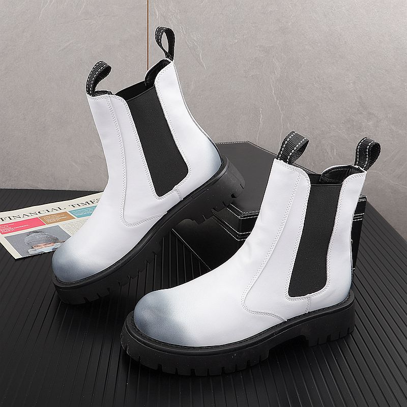 Botas de Couro Genuíno de Luxo - Luxury Lifestyle Men avaliação e preço
