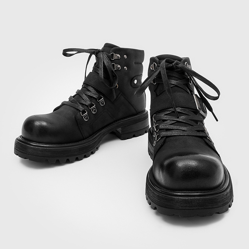 Marca masculina botas de couro - Luxury Lifestyle Men avaliação e preço