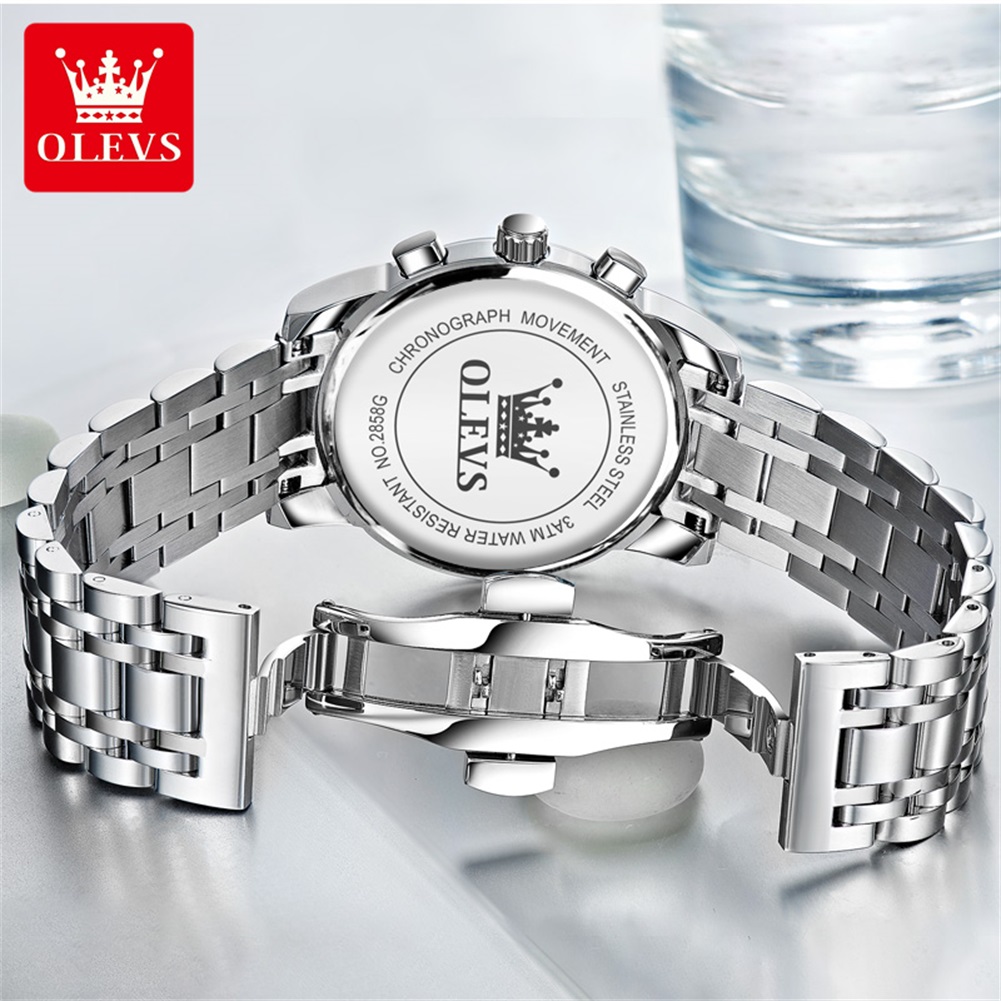 Olevs relógios masculinos popu - Luxury Lifestyle Men avaliação e preço