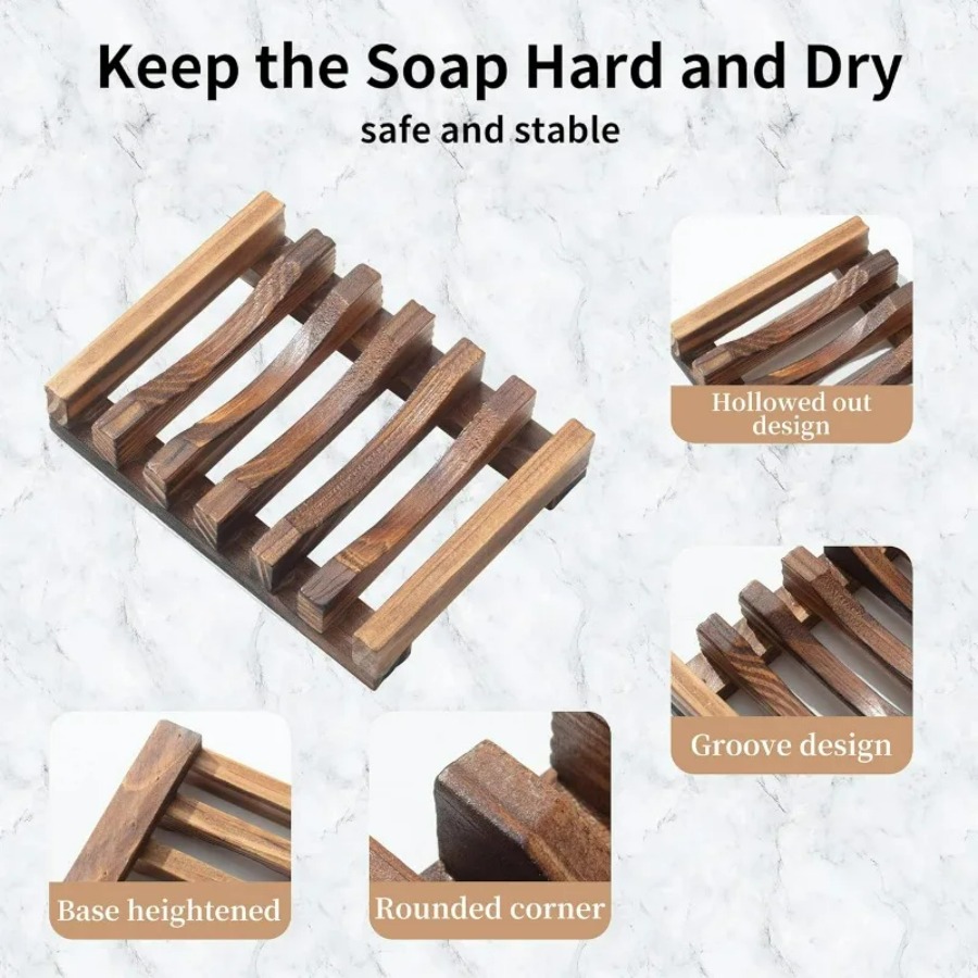 Saboneteira de madeira para ba - Bamboo Cutlery Set avaliação e preço